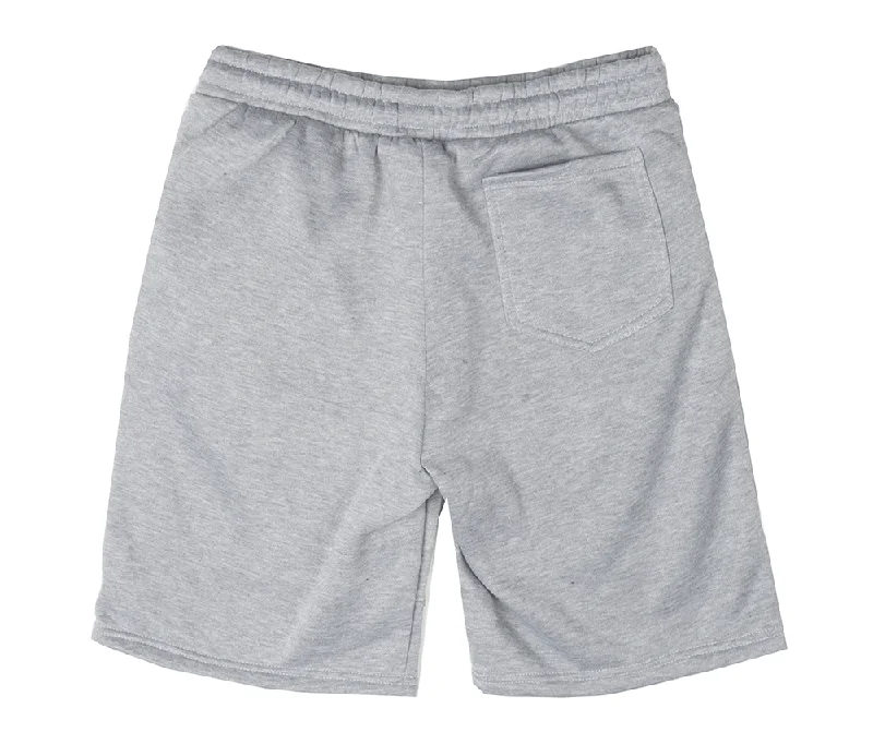 RUDOLPH SPORTSWEAR SWEAT SHORTS H. GREY - MS1007