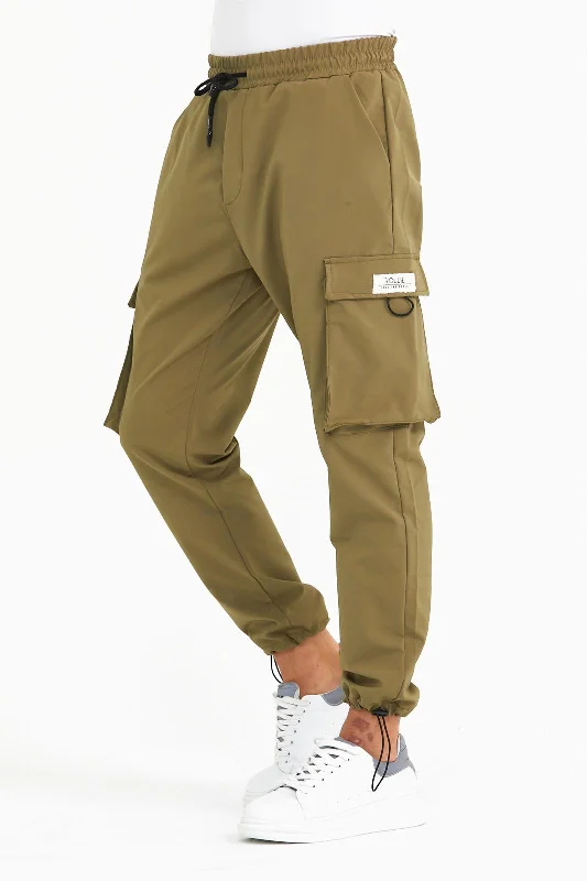 Sneakerjeans Khaki Cargo Jogger Pant RL01