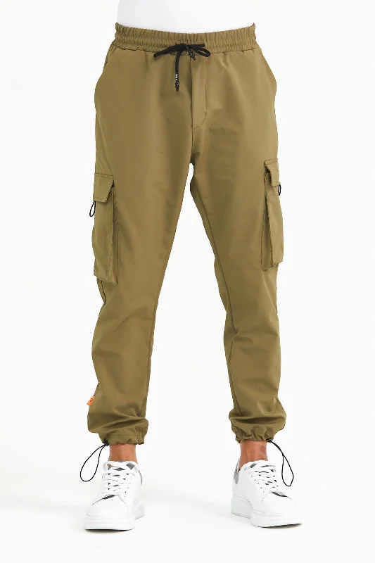 Sneakerjeans Khaki Cargo Jogger Pant RL01