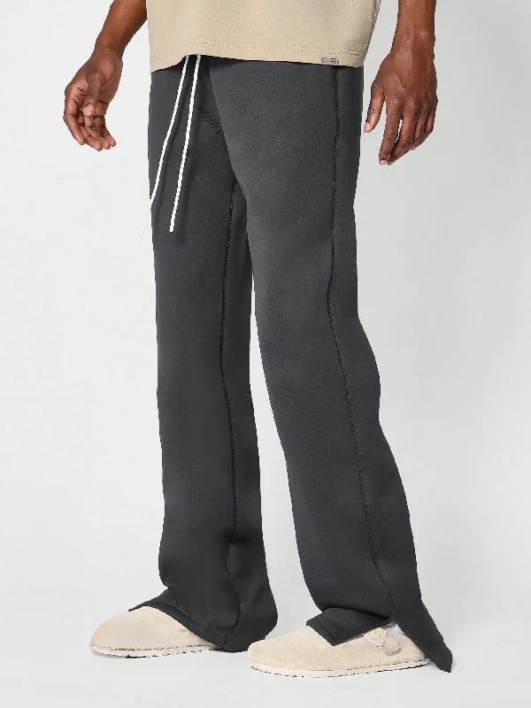 Straight Fit Jogger With Split Hem College Ready