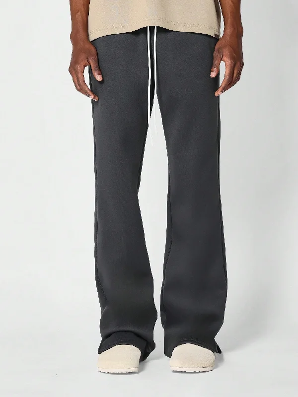 Straight Fit Jogger With Split Hem College Ready