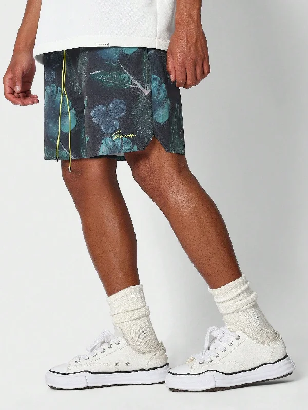 Swim Nylon Short With All Over Print