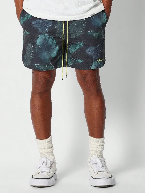 Swim Nylon Short With All Over Print