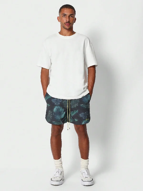 Swim Nylon Short With All Over Print