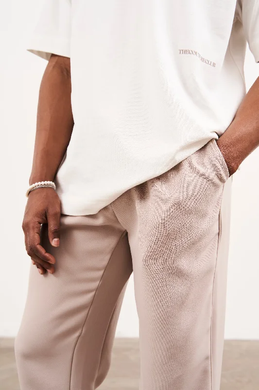 ULTIMATE SPLIT HEM SMART PANT - BEIGE