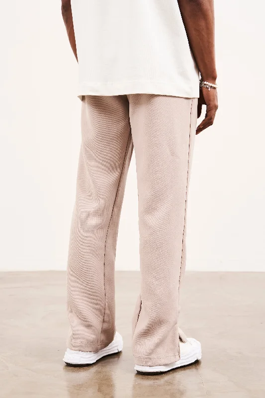 ULTIMATE SPLIT HEM SMART PANT - BEIGE