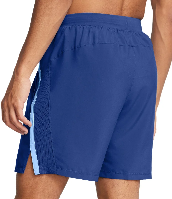 Under Armour Launch 7 Inch Mens Running Shorts - Blue