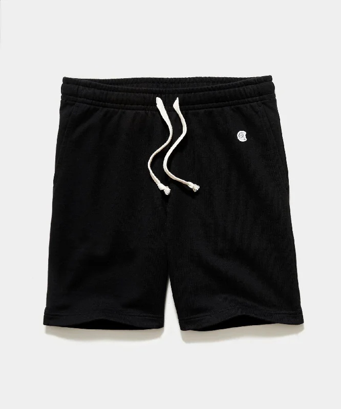 Champion 7"" Midweight Warm Up Short in Black