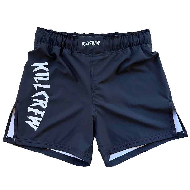 BSEM FIGHT SHORTS (THAI CUT) - BLACK