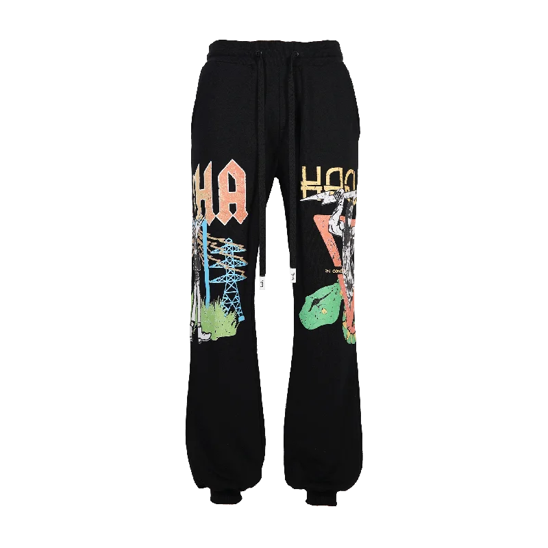 CROWN ROYALE WIDE LEG JOGGERS