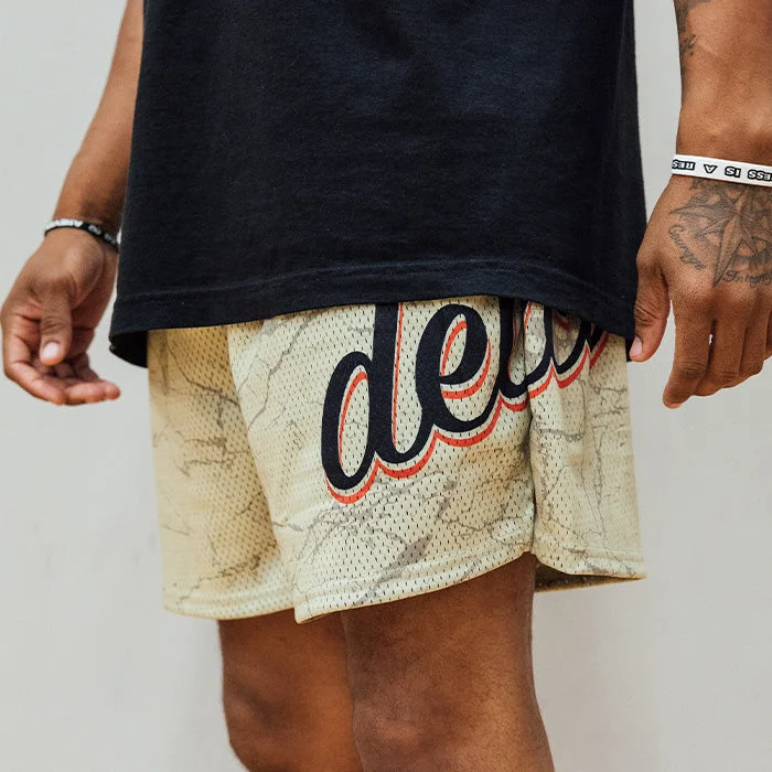 Deuce Mesh Shorts | Stone