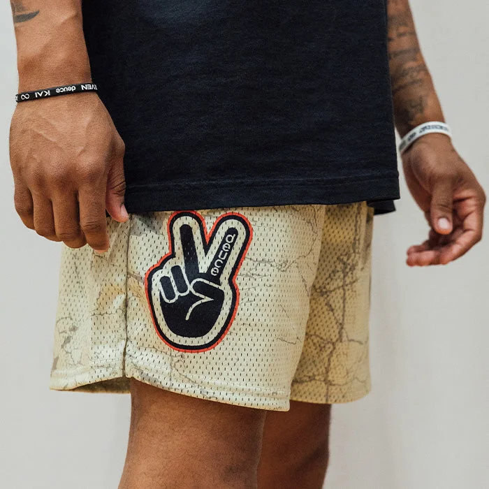 Deuce Mesh Shorts | Stone