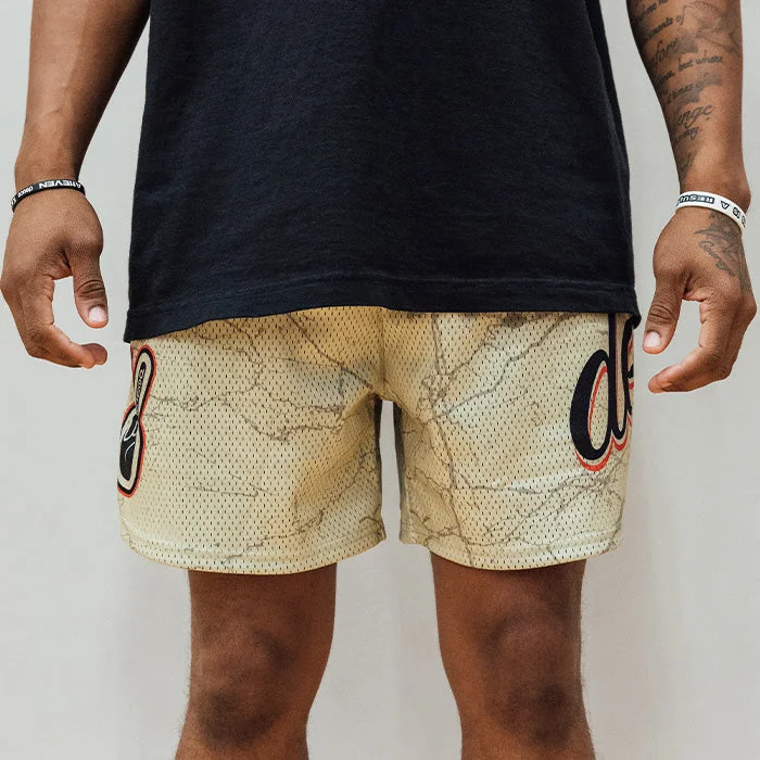 Deuce Mesh Shorts | Stone