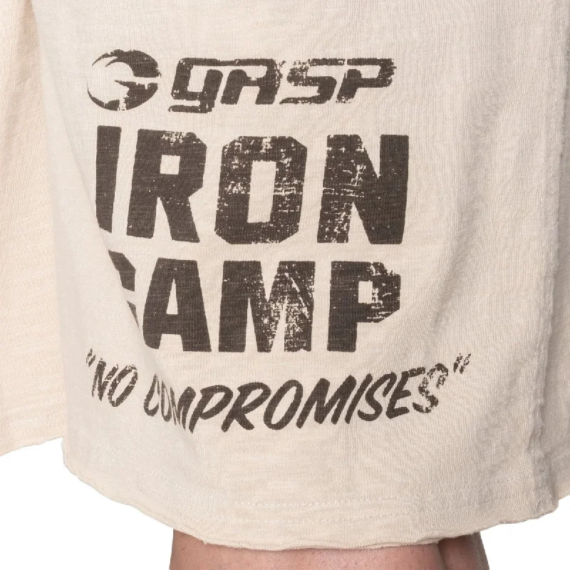 GASP Throwback Shorts - Cement