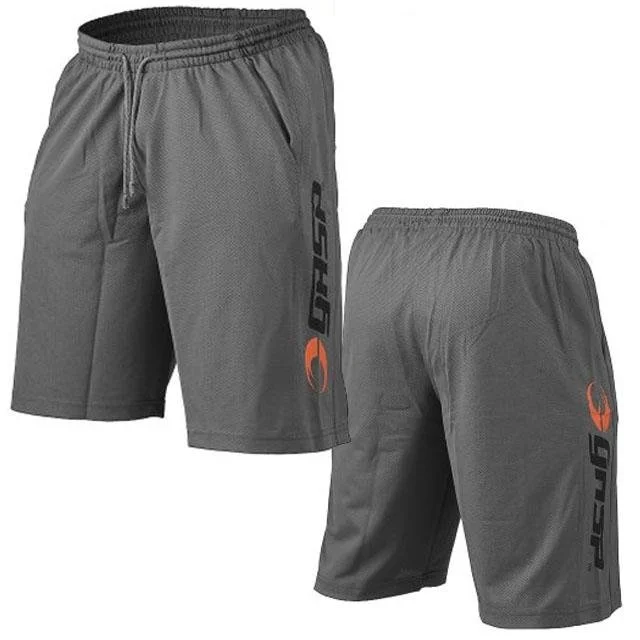 GASP US Mesh Training Shorts - Grey