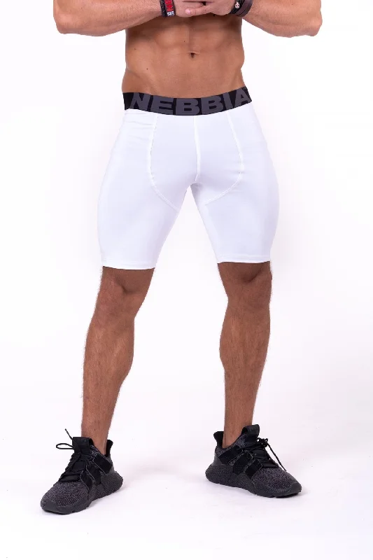 Nebbia Road Hero Biker Shorts 161 - White