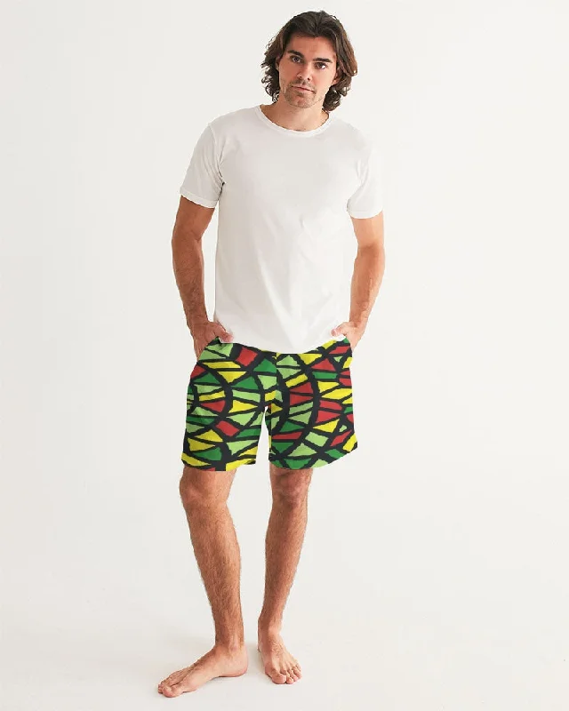 AKH African Symmetry Art Men's Swim Trunk