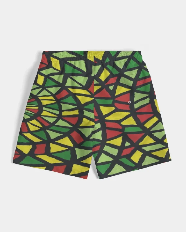 AKH African Symmetry Art Men's Swim Trunk