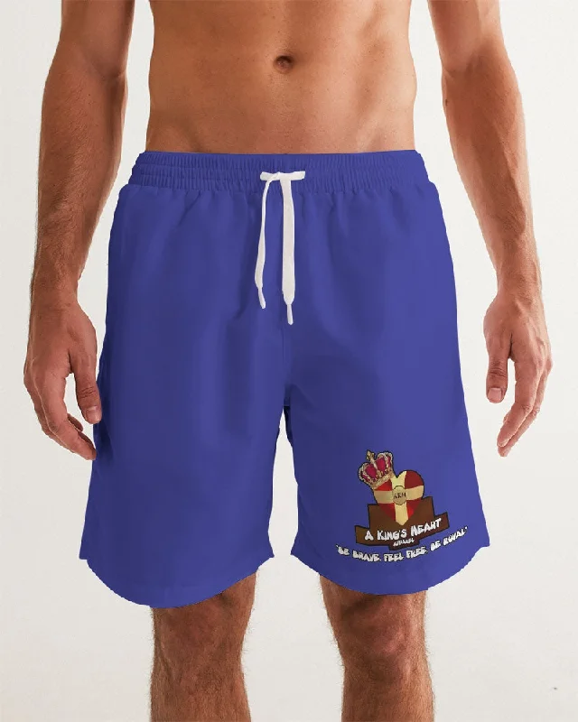 AKH Blue Men's Swim Trunk