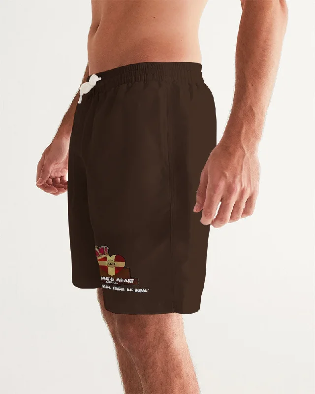 AKH Brown Men's Swim Trunk