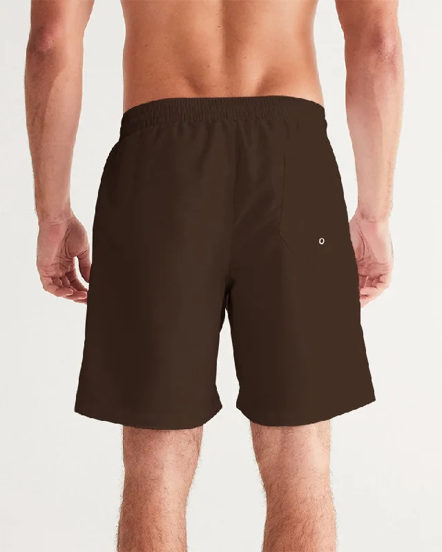 AKH Brown Men's Swim Trunk