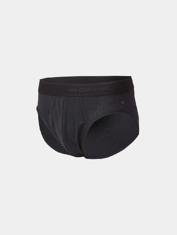 Ronhill Men's Brief All Black