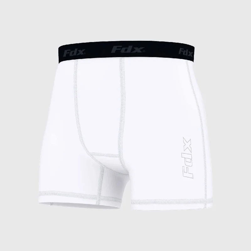 Fdx A5 White Men's & Boy's Boxer Shorts