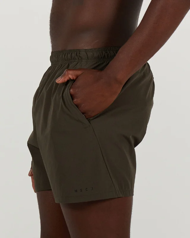 CORE TORO SHORTS 4"" - DARK KHAKI