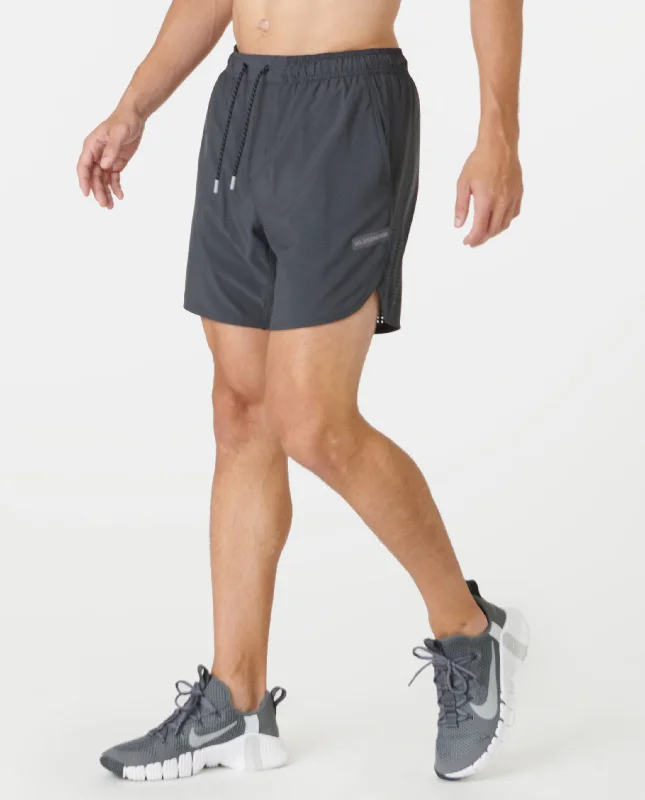 Luka Short Charcoal Gray