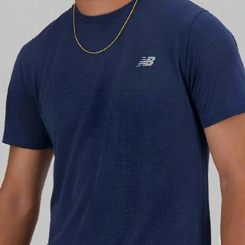 Mens Athletics T-Shirt - NB Navy Heather