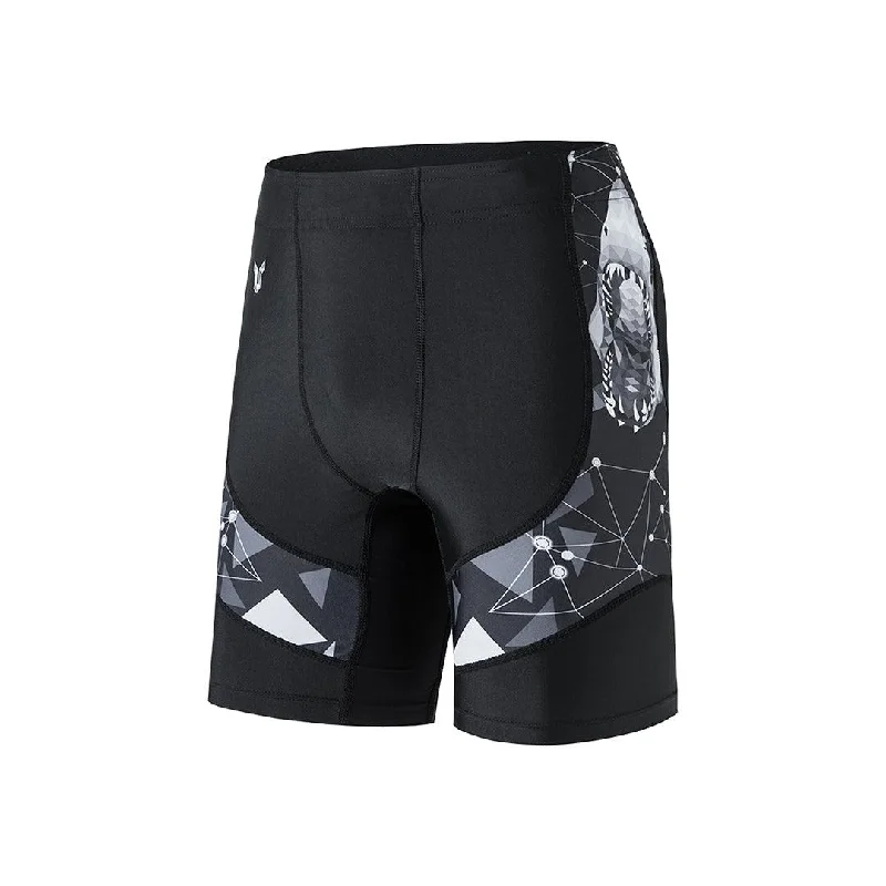 Classic UPF50+ Mens Jammer & Compression Shorts Base Layers  - Shark Style