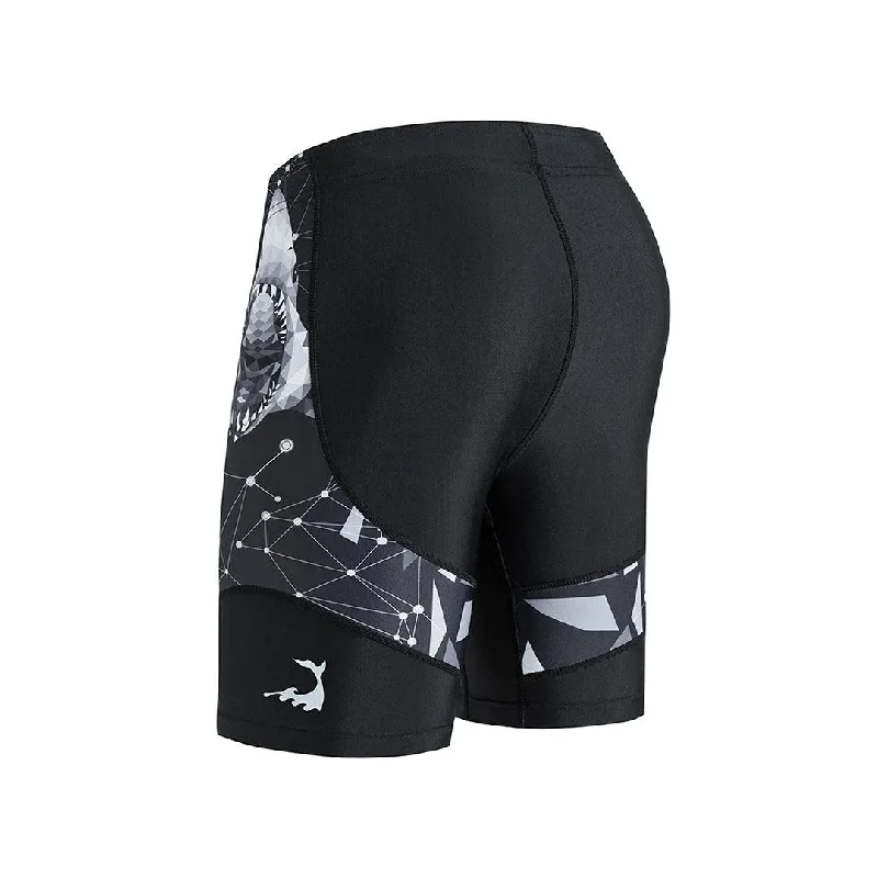 Classic UPF50+ Mens Jammer & Compression Shorts Base Layers  - Shark Style