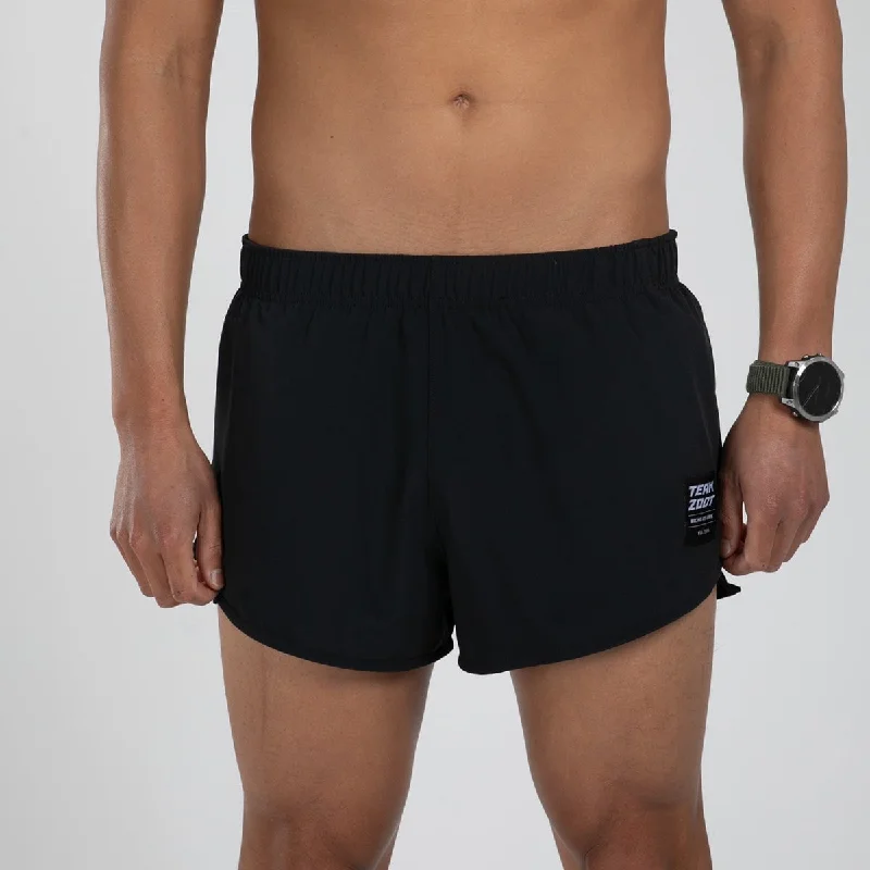 Men's Elite Run 2"" Short - Black