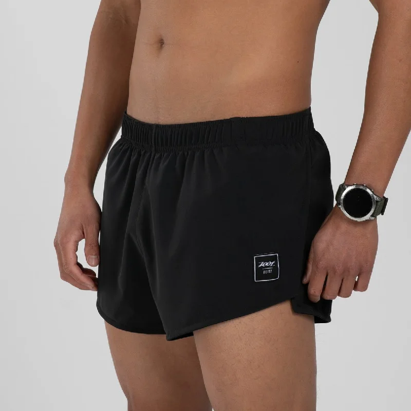 Men's Elite Run 2"" Short - Black