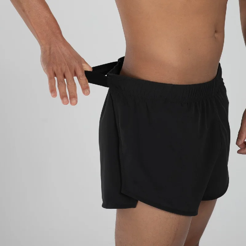 Men's Elite Run 2"" Short - Black