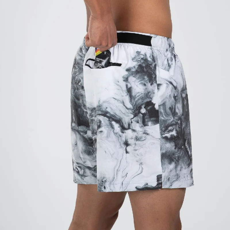 Men's Elite Run 5"" Short - White Hot