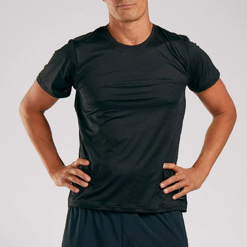 Men's Elite Run Tee - Black