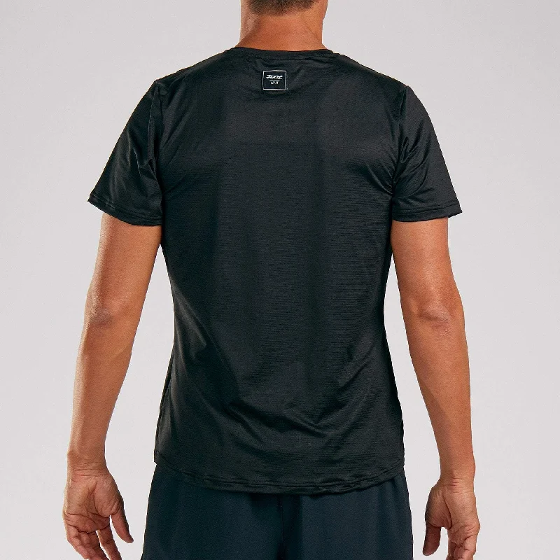 Men's Elite Run Tee - Black