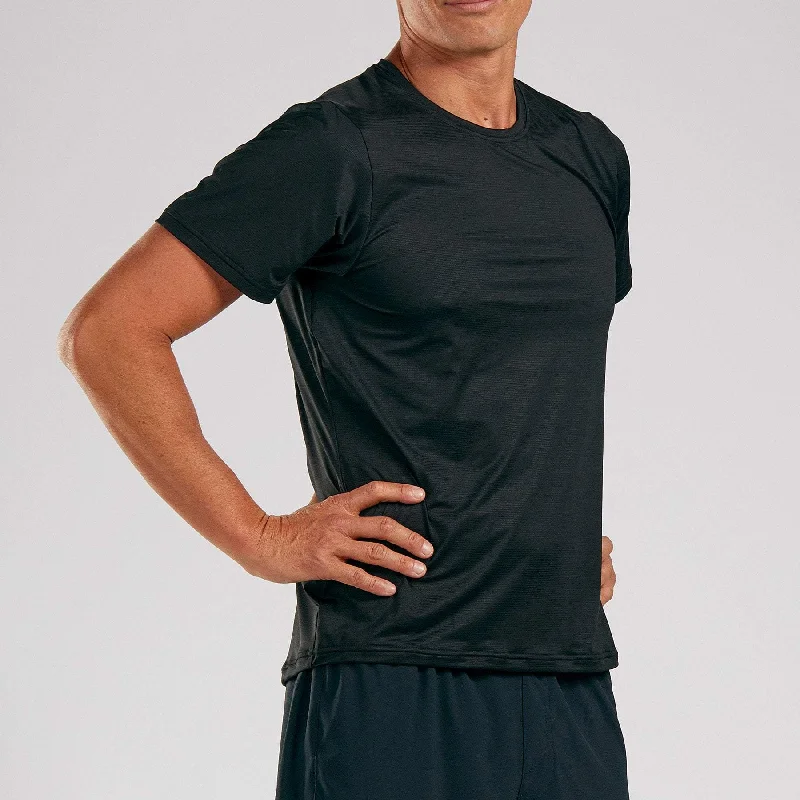 Men's Elite Run Tee - Black