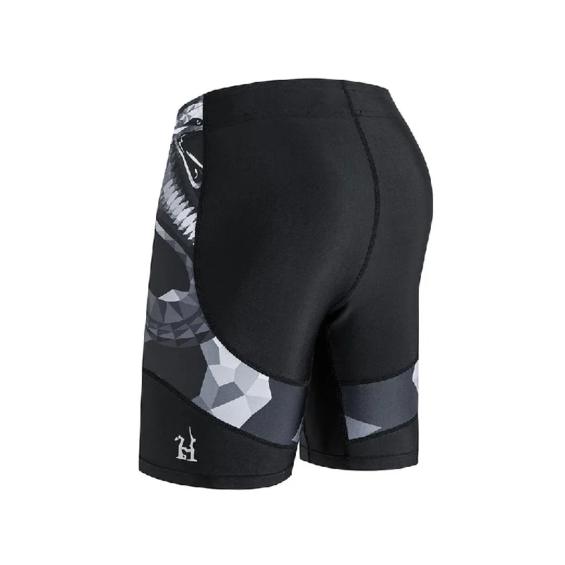 Classic UPF50+ Mens Jammer & Compression Shorts Base Layers - Cobra Style