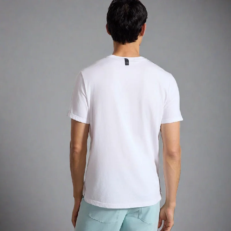 Mens Pima Cotton Crew Neck Tee - White