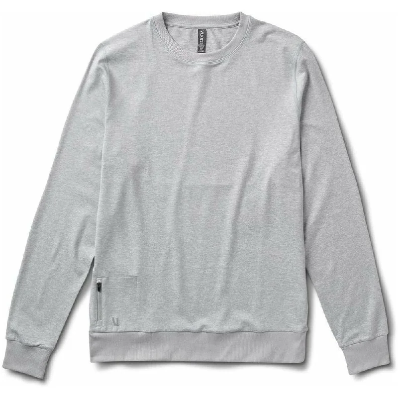 Mens Ponto Performance Crew - Platinum Heather