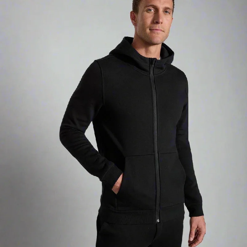 Mens The Comfort Zip Up Hoodie - Black