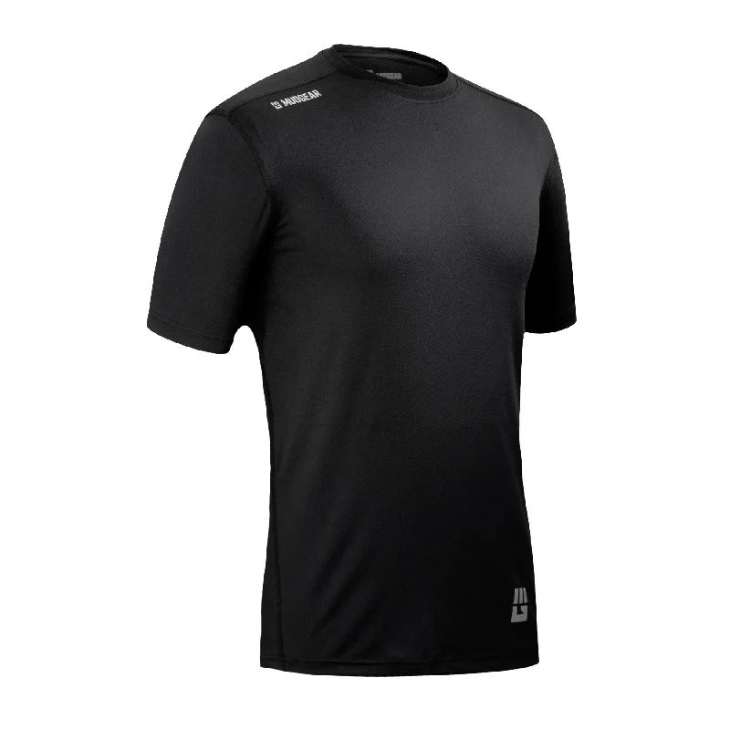 Men's Fitted Performance Shirt VX - Short Sleeve (Black)