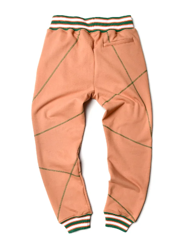 AACA Original '92 ""Frankenstein"" Stitched Sweatpants Butter Rum/Green