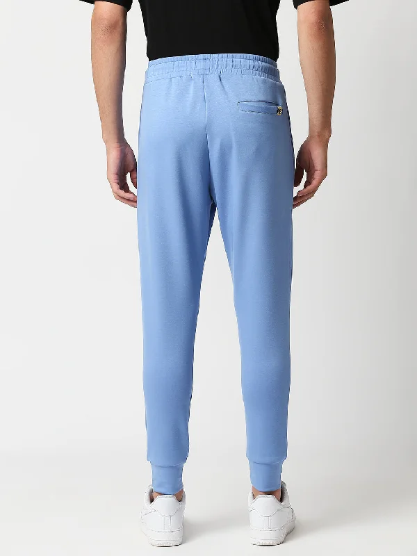 Powder Blue Color Jogger's Full Length