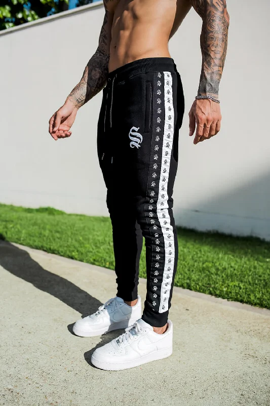 Double Tape Joggers - Black