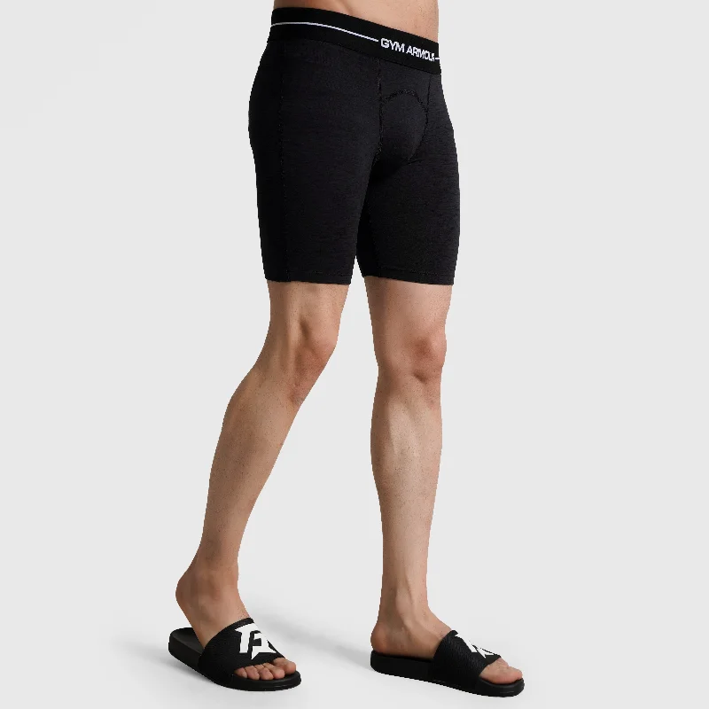 GA Compression Boxers (Charcoal)