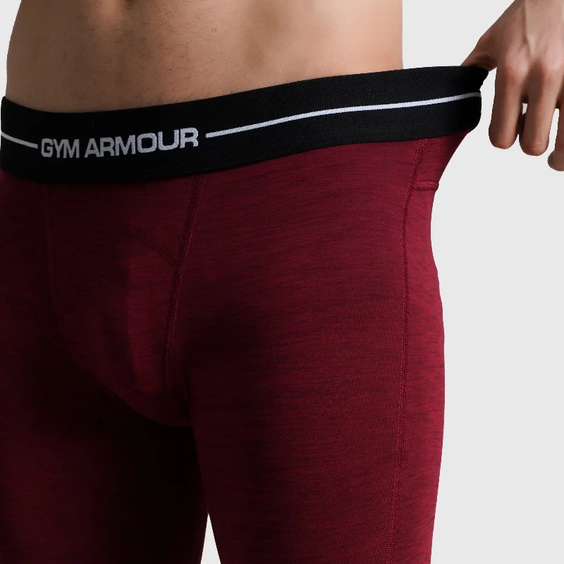 GA Compression Boxers (Maroon)