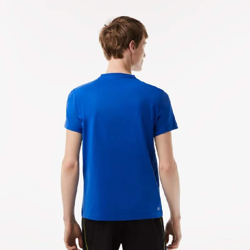 Men’s SPORT Regular Fit T-Shirt with Contrast Branding Blue